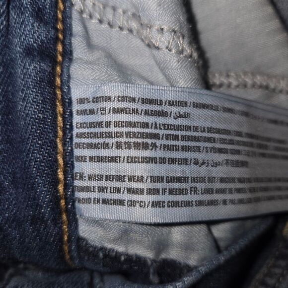 Abercrombie & Fitch Ripped Denim Jean Overalls Size XS - Picture 13 of 13